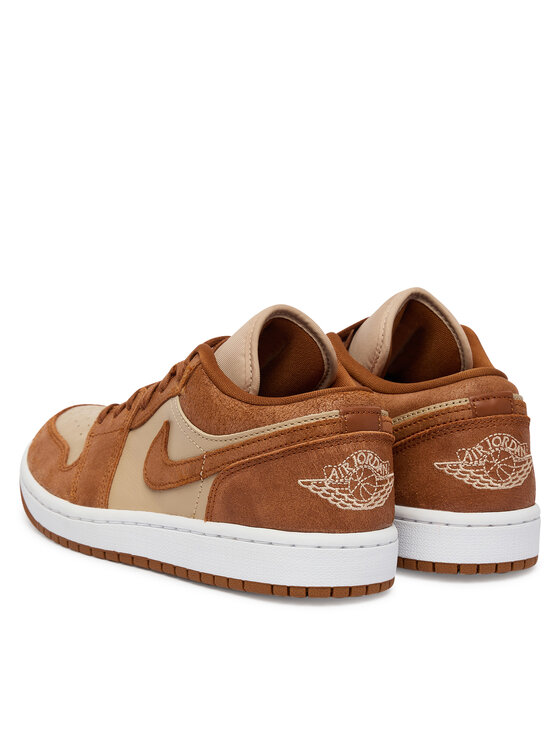 Nike Nike Sneakersy Air Jordan 1 Low Se FJ3453 200 Brązowy