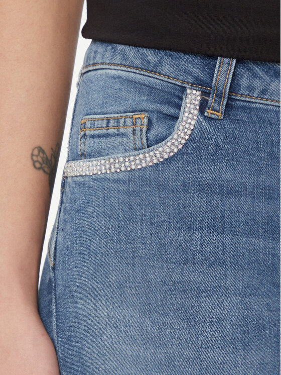 Liu Jo Liu Jo Džínsy UA4001 D4448 Modrá Skinny Fit
