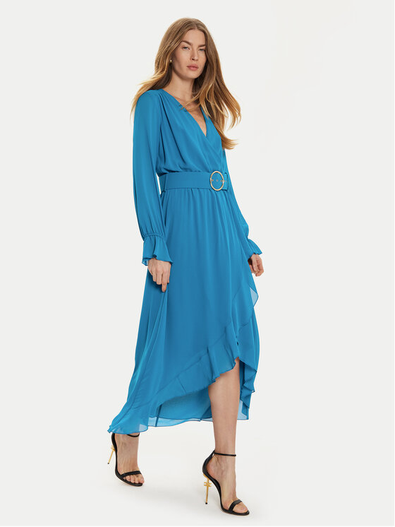 Rinascimento Rinascimento Coctailkleid CFC0121218003 Himmelblau Regular Fit
