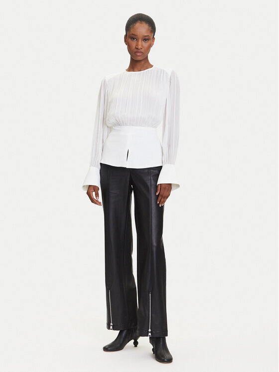 KARL LAGERFELD KARL LAGERFELD Halenka A3W11025 Écru Slim Fit