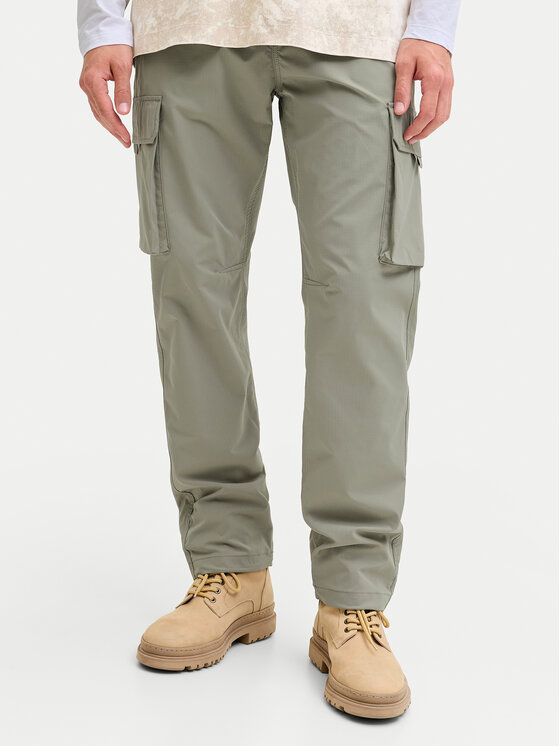 Jack & Jones Jack & Jones Pantaloni trening Kane Ivan 12288610 Verde Regular Fit