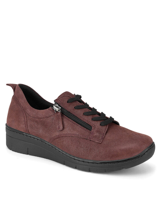 Go Soft Go Soft Halbschuhe WI23-REBECA-21 Dunkelrot