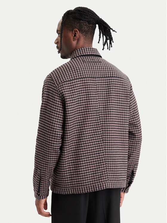 HUGO HUGO Риза-яке Eniri  50570469 Кафяв Oversize