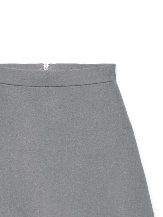 Vero Moda Vero Moda Mini sukňa Saba 10325944 Sivá Regular Fit