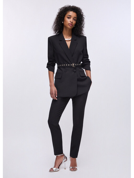 Liu Jo Liu Jo Pantaloni di tessuto CA6373T22002222A Nero Regular Fit