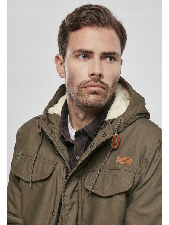 Brandit Brandit Parka 9442.1.L Zielony Regular Fit