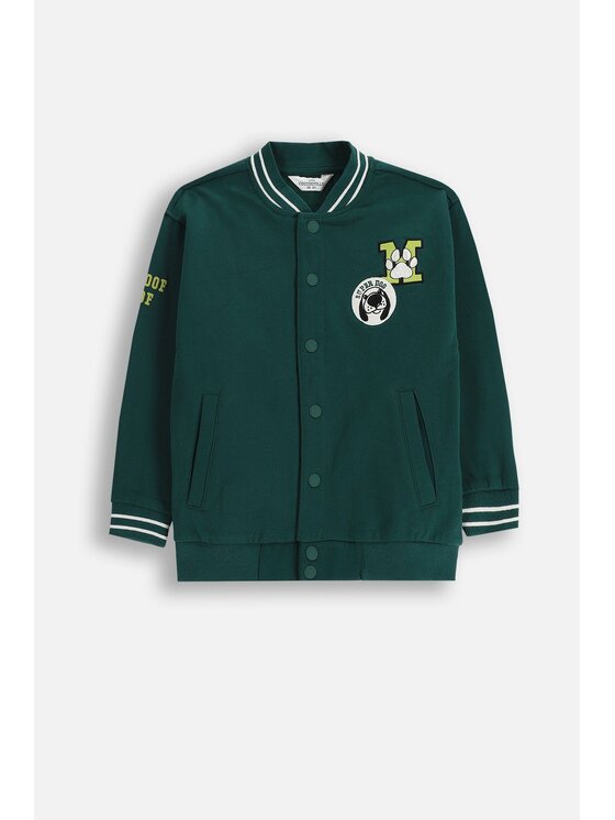 Dziecięca Bluza Coccodrillo, Rozmiar 92, Zielona, ZC5132601ABK-011