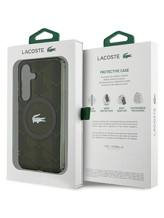 Lacoste Lacoste Etui na telefon S24 Khaki