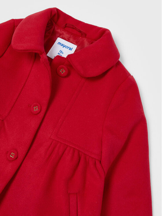 Cappotto di transizione 2434 Rosso Regular Fit