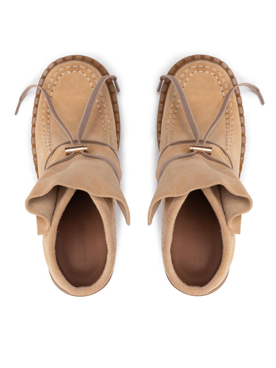 Simple Simple Stiefeletten SL-34-02-000074 Beige