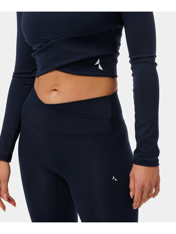 Carpatree Carpatree Top Crossover top Niebieski Fitted Fit