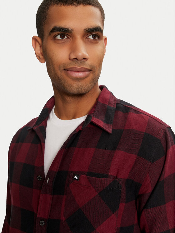 Quiksilver Quiksilver Hemd Buffalo Classic AQYWT03369 Dunkelrot Regular Fit