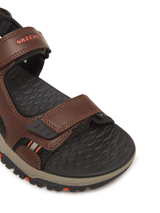 Skechers Skechers Sandały Prewitt-Rigdon 205139/BRBK Brązowy