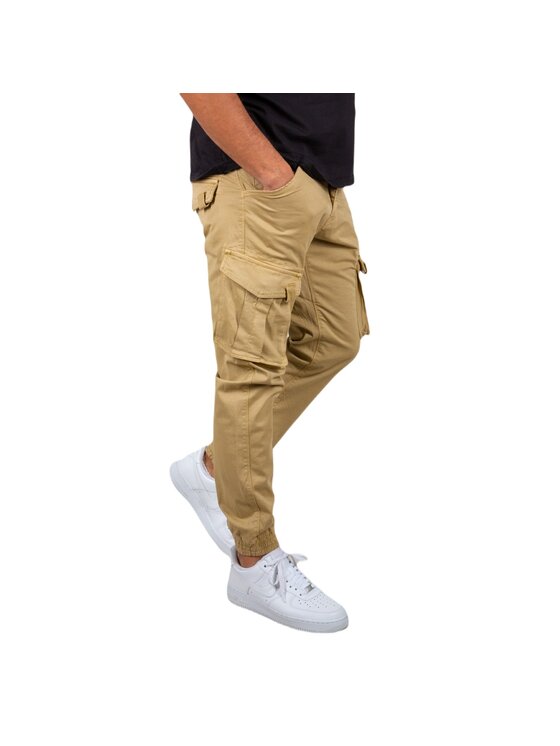 Alpha Industries Alpha Industries Spodnie materiałowe Spy 116203 Beżowy Slim Fit