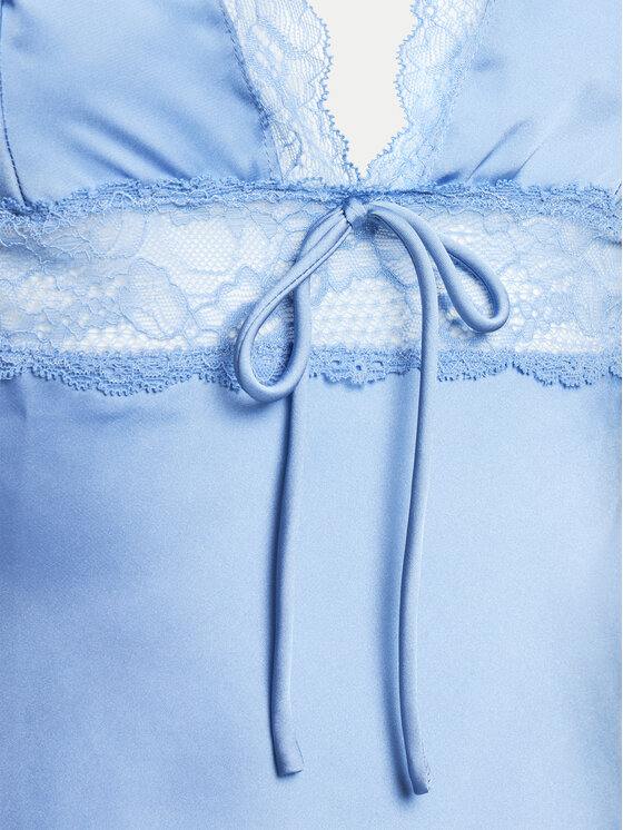Hunkemöller Hunkemöller Maglietta del pigiama Marcela 204993 Blu Regular Fit