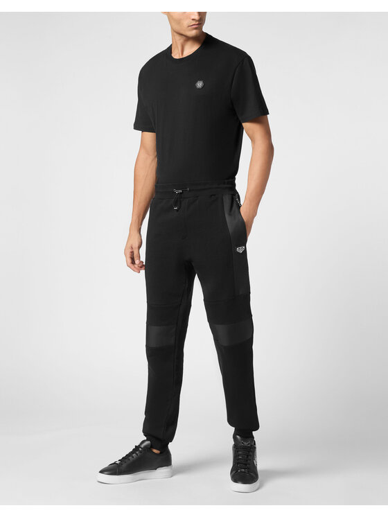 PHILIPP PLEIN PHILIPP PLEIN Joggery 9573 Czarny Jogger Fit