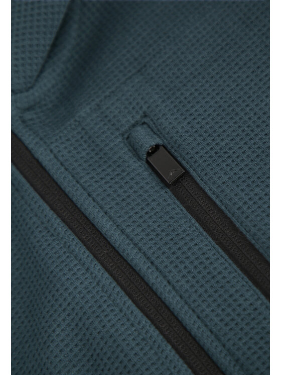 Volcano Volcano Bluza B-SAGI Niebieski Regular Fit