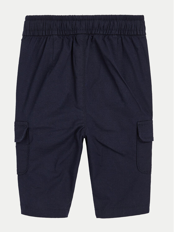 Tommy Hilfiger Tommy Hilfiger Auduma šorti KN0KN01840 Tumši zils Regular Fit