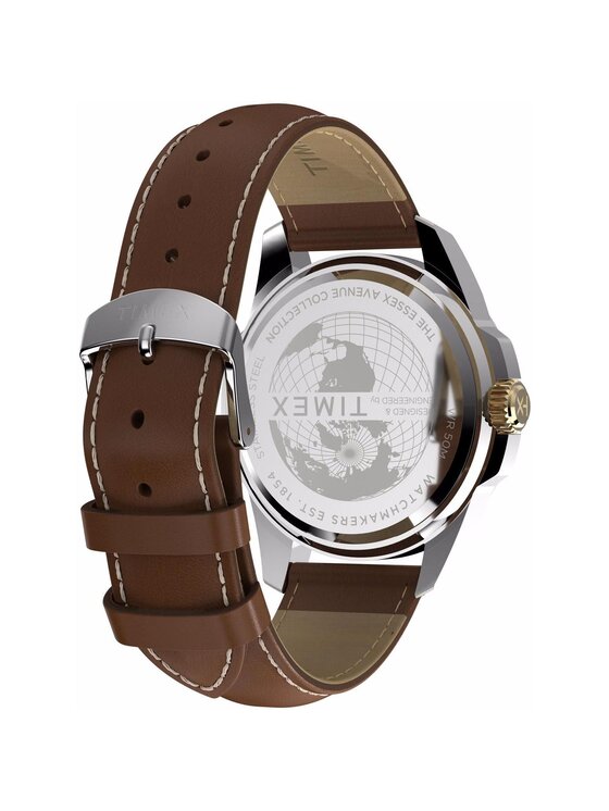 Timex Timex Hodinky TW2Y38100 Hnedá