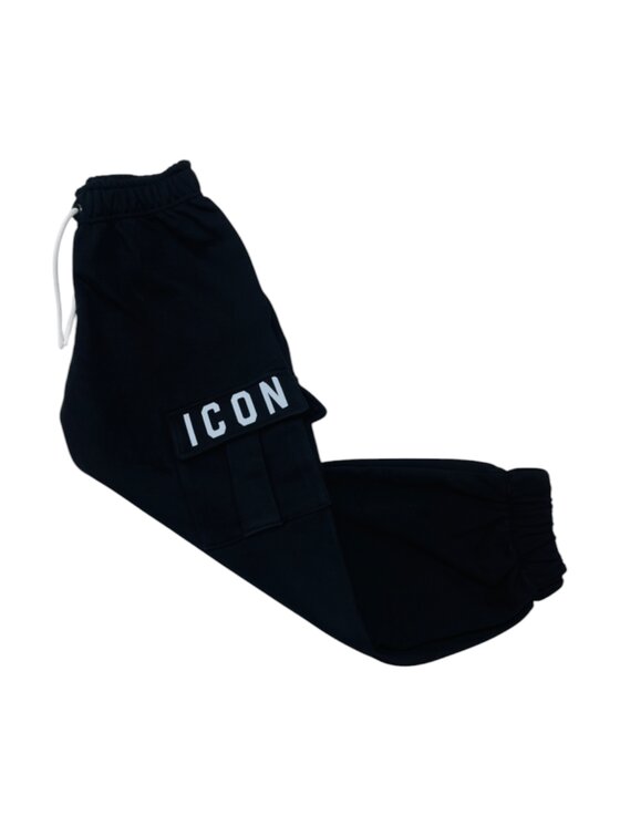 Icon Icon Pantaloni da tuta igsp00539 Nero Regular Fit