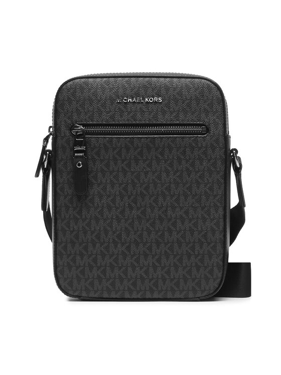 Geantă crossover MICHAEL Michael Kors Varick 33F9LVAC6U Negru
