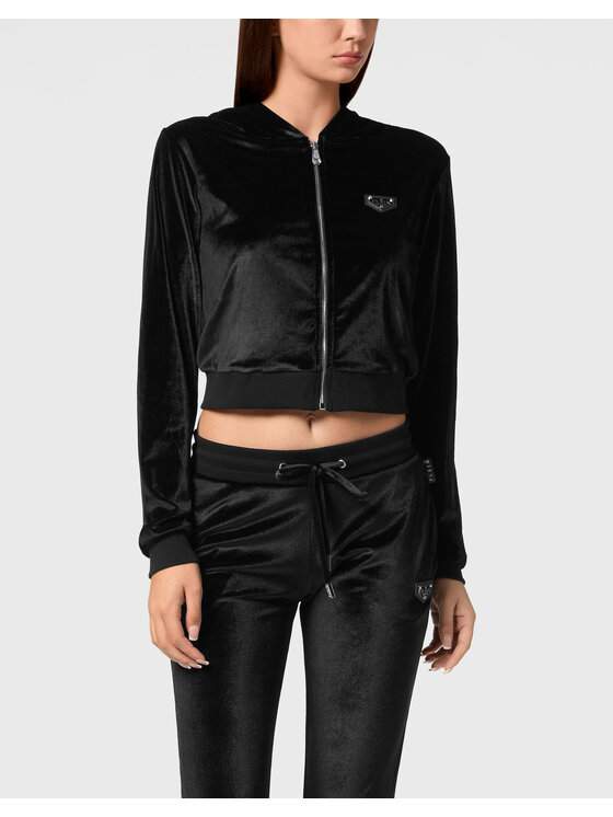 PHILIPP PLEIN PHILIPP PLEIN Mikina 9549 Černá Regular Fit