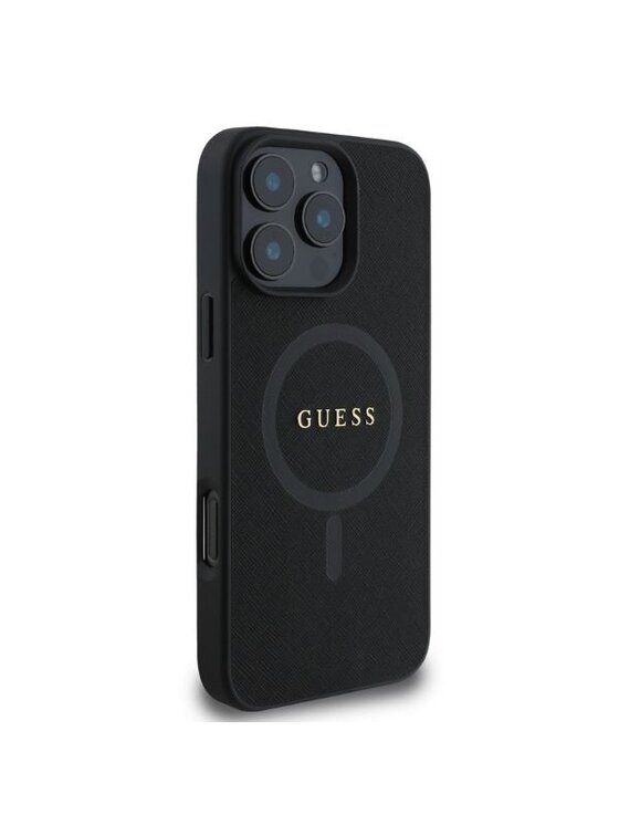 Guess Guess Etui na telefon Apple iPhone 16 Pro Czarny