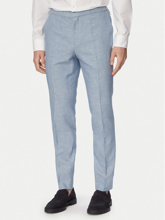 HUGO HUGO Костюм Henry 50559672 Світло-синій Slim Fit