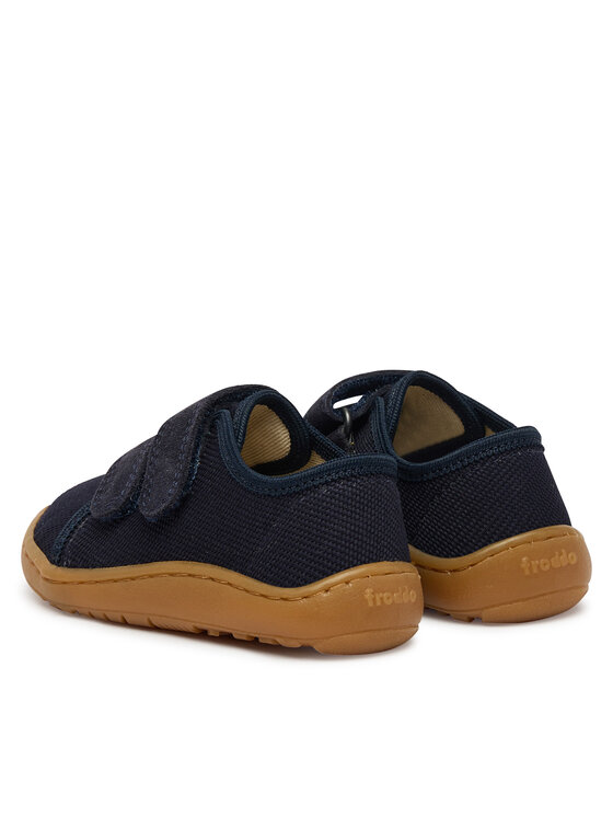 Froddo Froddo Kapcie Barefoot Canvas G1700440-2 M Granatowy
