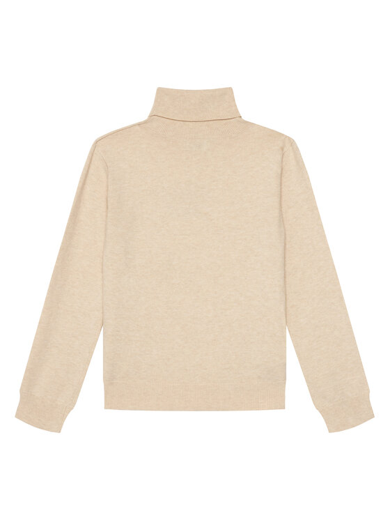 Mayoral Mayoral Rollkragenpullover 345 Beige Regular Fit
