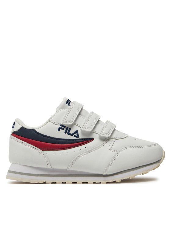 Sneakers Fila Orbit Velcro Low Kids 1010785.98F Alb