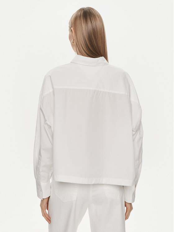 Tommy Hilfiger Tommy Hilfiger Košulja WW0WW41832 Bijela Relaxed Fit