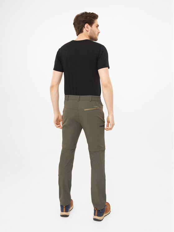 Viking Viking Spodnie materiałowe Rocklyn 2in1 Man Khaki Regular Fit