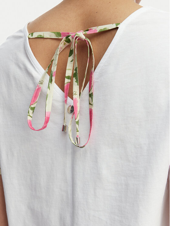 Liu Jo Liu Jo T-shirt WA6513 J6308 Bianco Relaxed Fit