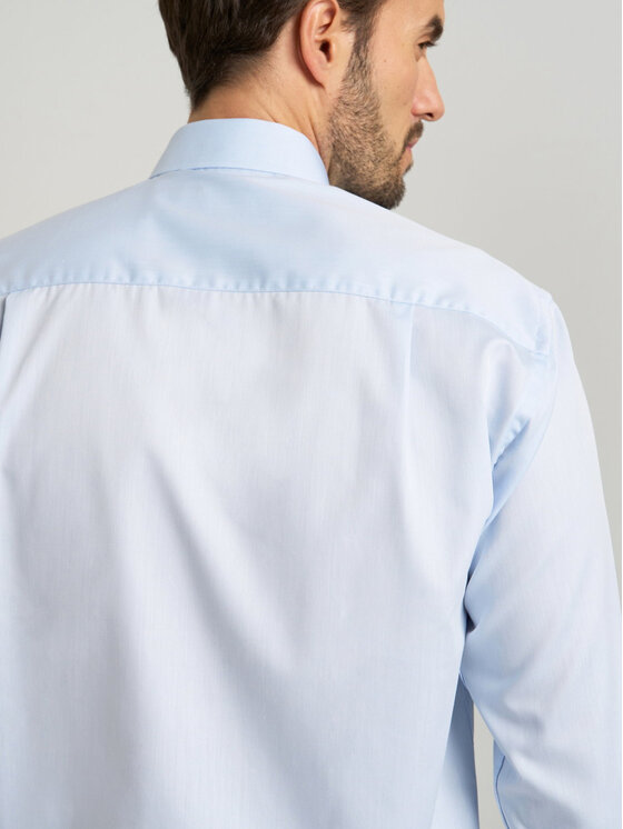Willsoor Willsoor Koszula s47449 Niebieski Slim Fit