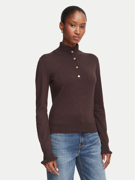 Marella Marella Pullover Onde 2625366101 Dunkelbraun Regular Fit