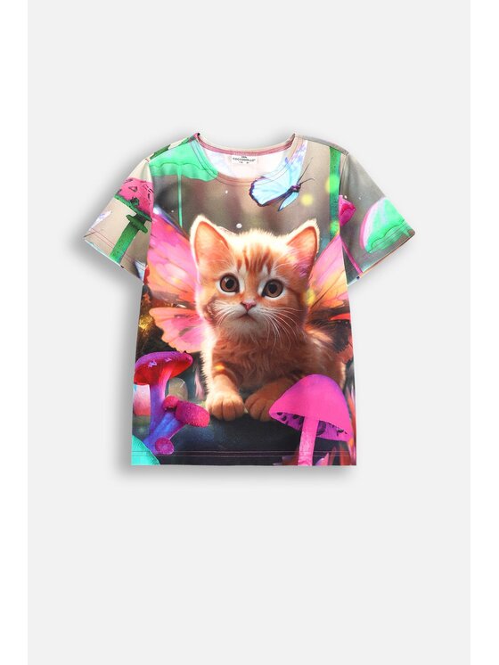 Coccodrillo Coccodrillo T-Shirt WC5143201DGK-022 Kolorowy Regular Fit