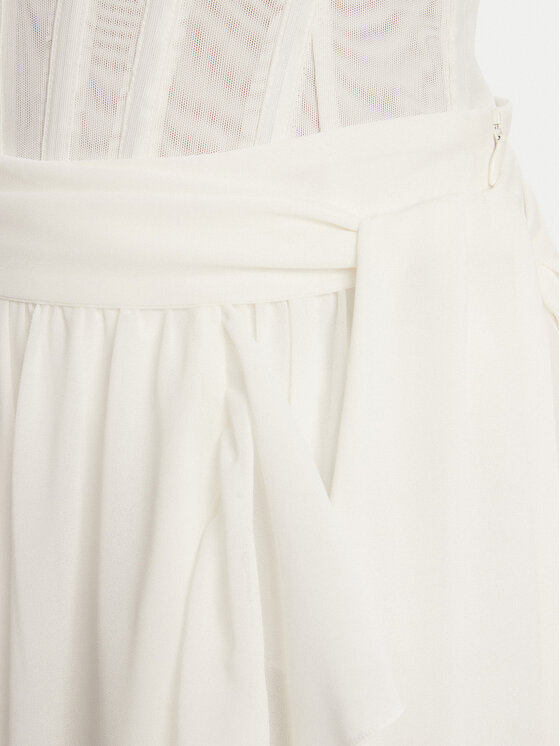 BARDOT BARDOT Maxi szoknya Mirella 60042SB Fehér Regular Fit