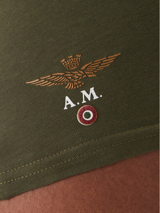 Aeronautica Militare Aeronautica Militare Komplektas: 3 poros trumpikių AM1UBX001T Spalvota