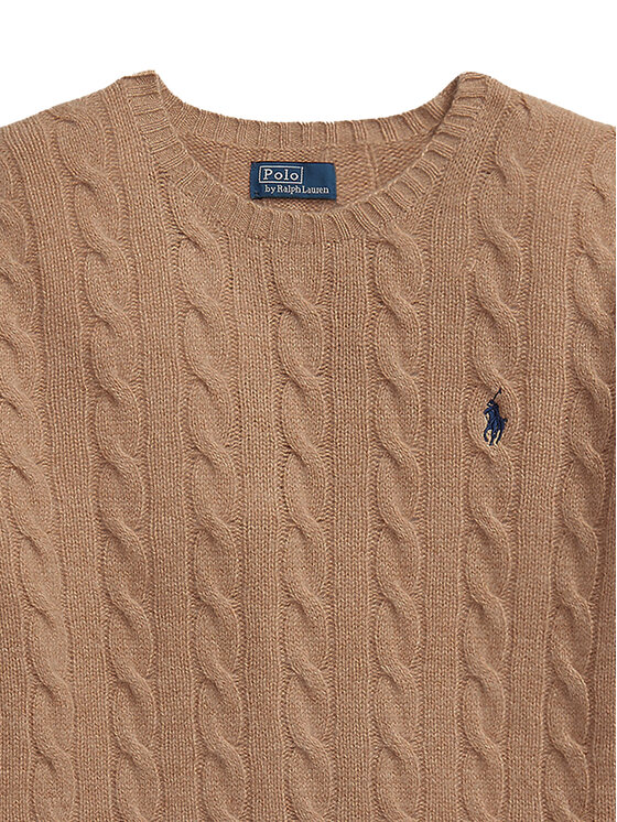Polo Ralph Lauren Polo Ralph Lauren Sweter 211971865002 Beżowy Slim Fit