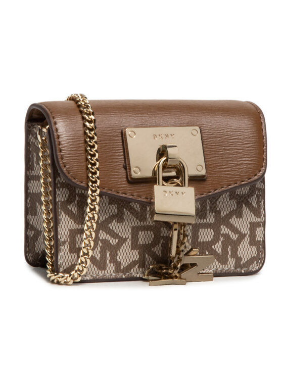 DKNY Torebka Elissa Micro Mini Cb R02YJI28 Br zowy Modivo.pl