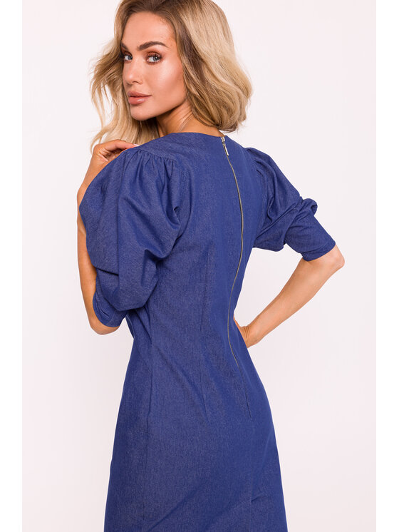 Made of Emotion Made of Emotion Vestito da giorno M803 Blu Active Fit