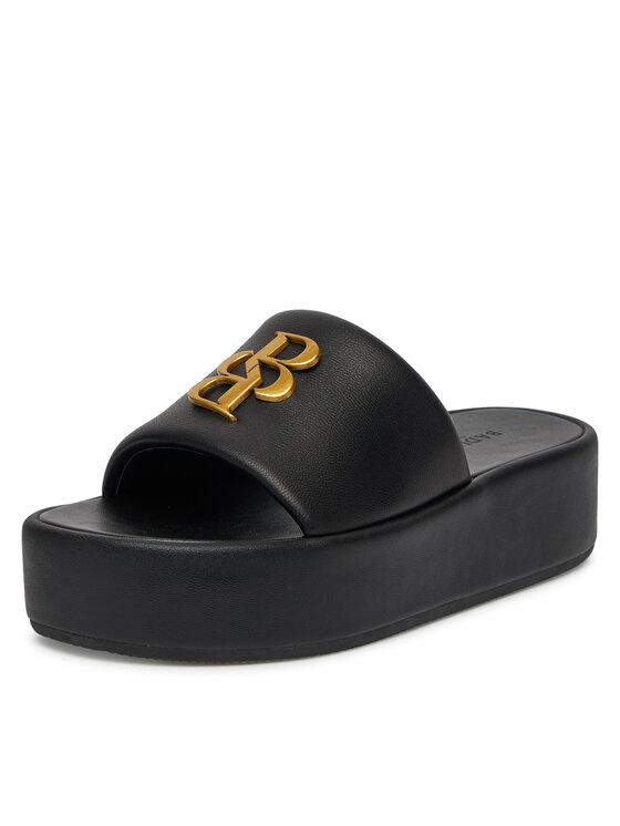 Badura Badura Pantoletten CROCUS-V1925-08-1 Schwarz