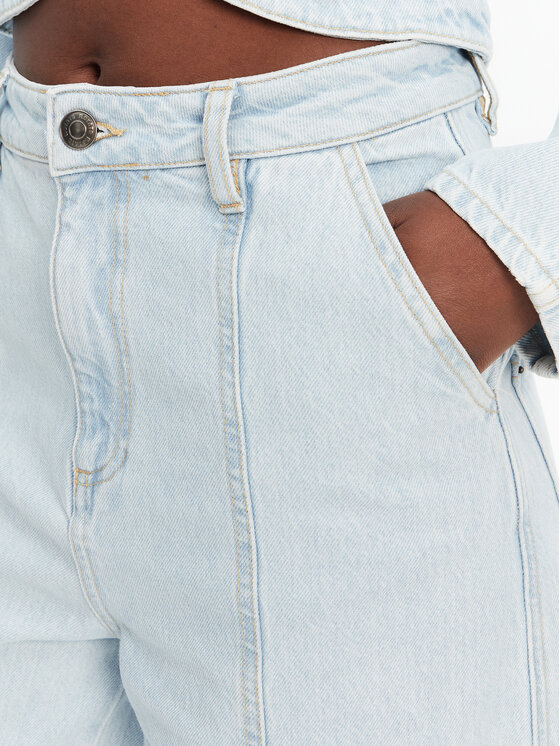 ROTATE ROTATE Blugi 1138251468 Albastru Relaxed Fit