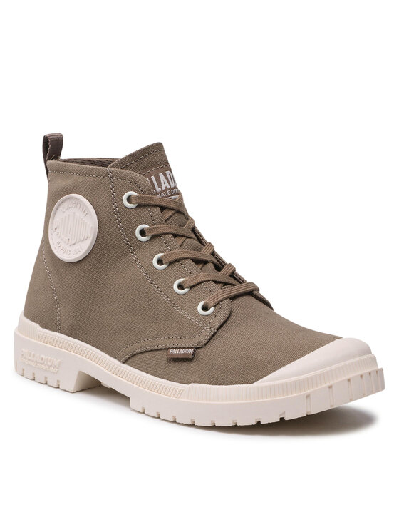 Palladium Palladium Schnürstiefeletten Pampa Sp20 Hi Cvs 76838-258-M Grün