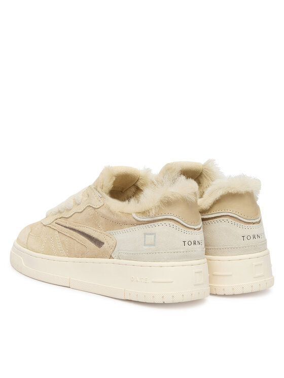 D.A.T.E. D.A.T.E. Sneakers Torneo Pure Fur Mono W431-TPF-MN Beige