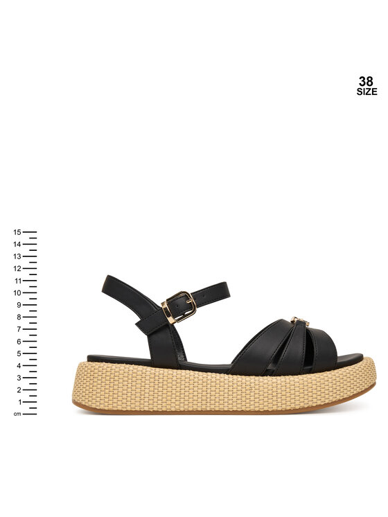 Tommy Hilfiger Tommy Hilfiger Sandali T3A2-34293-0326 Nero