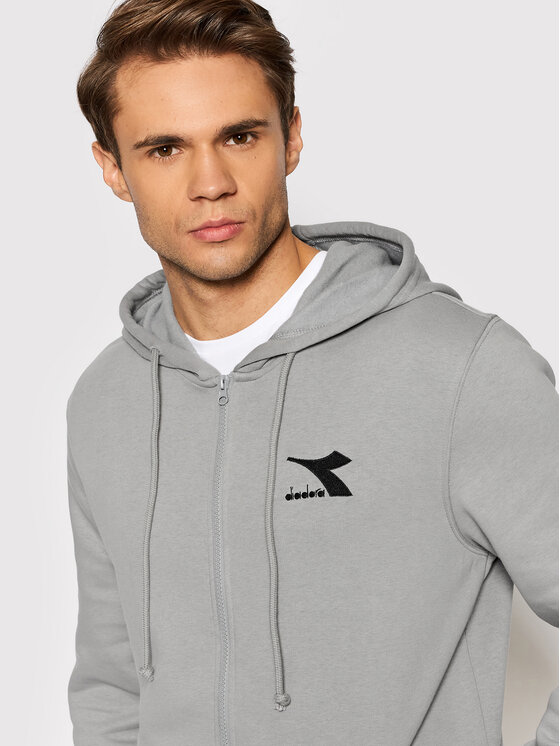 Felpa Core 102.177762 Grigio Regular Fit