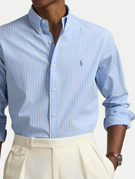 Polo Ralph Lauren Polo Ralph Lauren Сорочка 710929346016 Блакитний Custom Fit