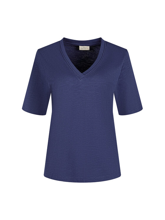 Cross Jeans Cross Jeans T-Shirt 56260-470 Granatowy